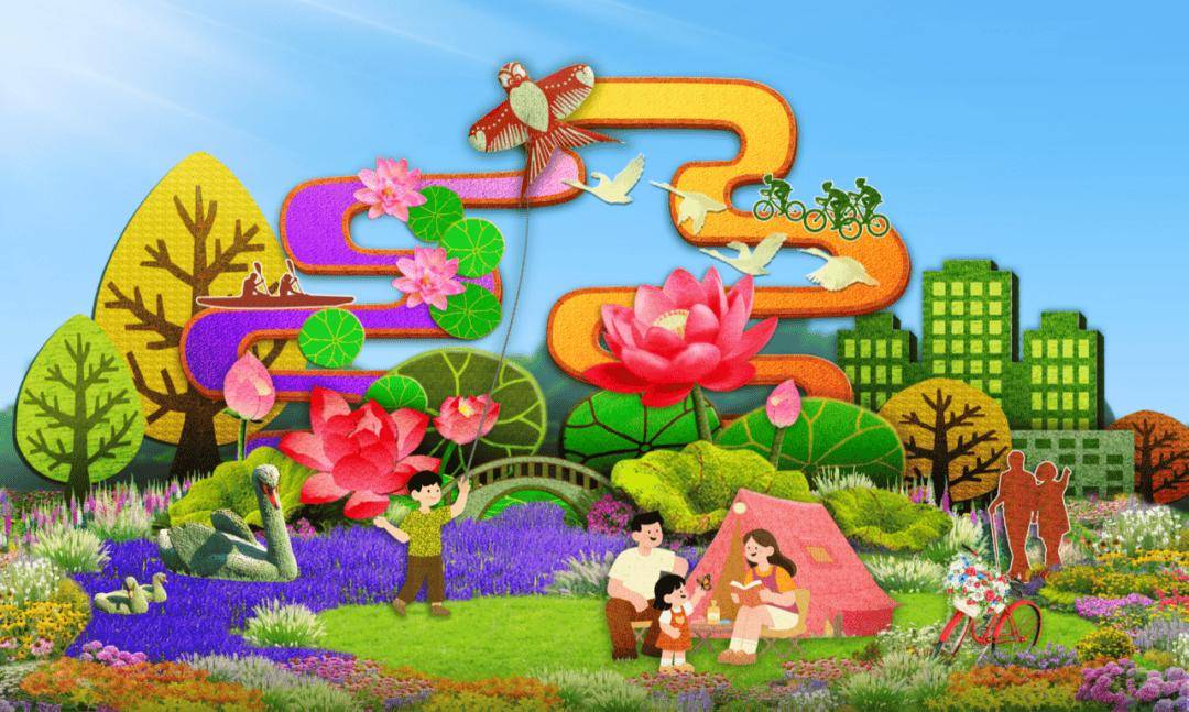 國(guó)慶限定！天安門(mén)廣場(chǎng)及長(zhǎng)安街沿線(xiàn)花卉布置效果圖來(lái)了
